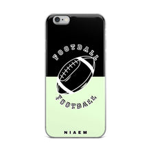 Load image into Gallery viewer, American Football iPhone Case (Black &amp; Green 2)