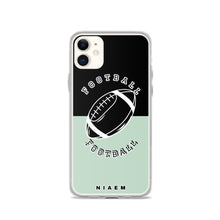 Load image into Gallery viewer, American Football iPhone Case (Black &amp; Green 5)
