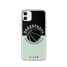 Load image into Gallery viewer, Basketball iPhone Case (Black &amp; Green 5)