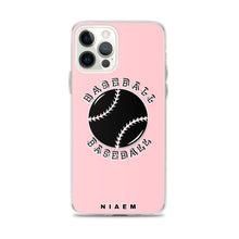 Load image into Gallery viewer, Baseball iPhone Case (Pink 3)