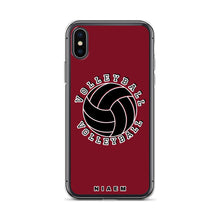 Load image into Gallery viewer, Volleyball iPhone Case (Red 2)