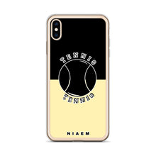 Load image into Gallery viewer, Tennis iPhone Case (Black &amp; Yellow 2)