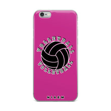 Load image into Gallery viewer, Volleyball iPhone Case (Pink)