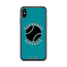 Load image into Gallery viewer, Baseball iPhone Case (Blue 3)