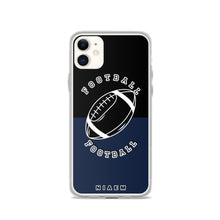 Load image into Gallery viewer, American Football iPhone Case (Black &amp; Navy)
