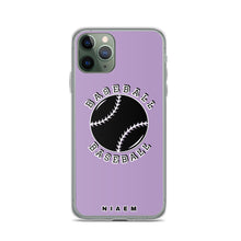 Load image into Gallery viewer, Baseball iPhone Case (Purple 2)