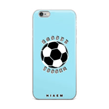 Load image into Gallery viewer, Soccer iPhone Case (Blue 6)