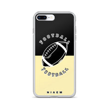Load image into Gallery viewer, American Football iPhone Case (Black &amp; Yellow 2)