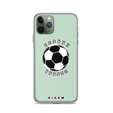 Load image into Gallery viewer, Soccer iPhone Case (Green 5)