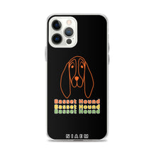 Load image into Gallery viewer, Orange Basset Hound iPhone Case