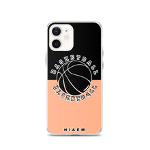Load image into Gallery viewer, Basketball iPhone Case (Black &amp; Orange 2)