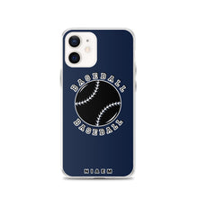 Load image into Gallery viewer, Baseball iPhone Case (Navy)