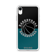 Load image into Gallery viewer, Basketball iPhone Case (Black &amp; Blue 4)