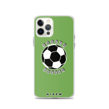 Load image into Gallery viewer, Soccer iPhone Case (Green)