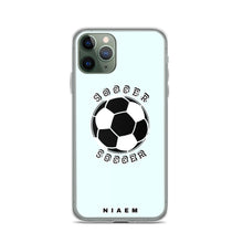 Load image into Gallery viewer, Soccer iPhone Case (Blue 5)
