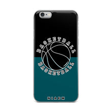 Load image into Gallery viewer, Basketball iPhone Case (Black &amp; Blue 4)