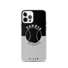 Load image into Gallery viewer, Tennis iPhone Case (Black &amp; Grey 2)