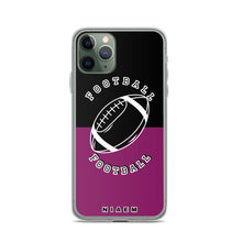 Load image into Gallery viewer, American Football iPhone Case (Black &amp; Pink 6)