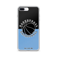 Load image into Gallery viewer, Basketball iPhone Case (Black &amp; Blue 1)