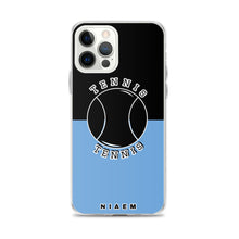 Load image into Gallery viewer, Tennis iPhone Case (Black &amp; Blue 1)