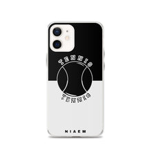 Load image into Gallery viewer, Tennis iPhone Case (Black &amp; Grey 3)