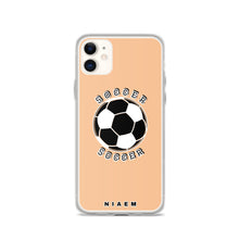 Load image into Gallery viewer, Soccer iPhone Case (Nude 1)