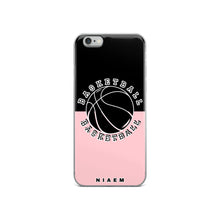 Load image into Gallery viewer, Basketball iPhone Case (Black &amp; Pink 3)