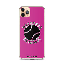 Load image into Gallery viewer, Baseball iPhone Case (Pink)