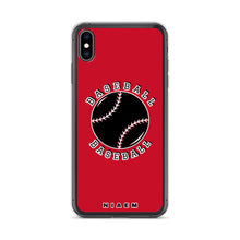 Load image into Gallery viewer, Baseball iPhone Case (Red)
