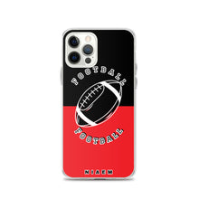 Load image into Gallery viewer, American Football iPhone Case (Black &amp; Red 1)