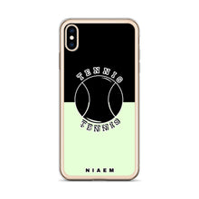 Load image into Gallery viewer, Tennis iPhone Case (Black &amp; Green 2)