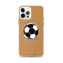 Load image into Gallery viewer, Soccer iPhone Case (Nude)
