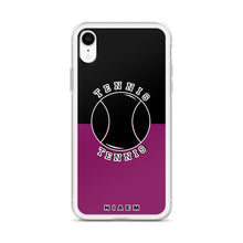Load image into Gallery viewer, Tennis iPhone Case (Black &amp; Pink 6)