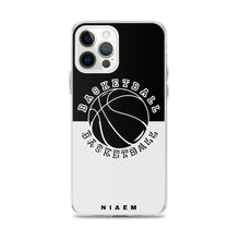 Load image into Gallery viewer, Basketball iPhone Case (Black &amp; Grey 3)