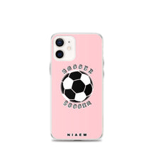 Load image into Gallery viewer, Soccer iPhone Case (Pink 3)