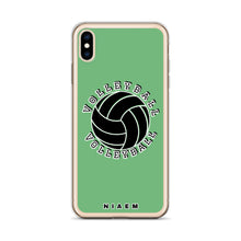 Load image into Gallery viewer, Volleyball iPhone Case (Green 4)