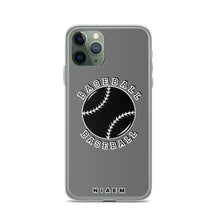 Load image into Gallery viewer, Baseball iPhone Case (Grey)