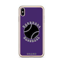 Load image into Gallery viewer, Baseball iPhone Case (Purple)