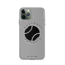 Load image into Gallery viewer, Baseball iPhone Case (Grey 1)