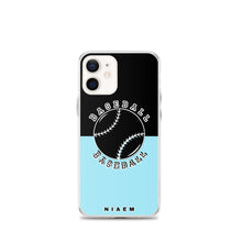 Load image into Gallery viewer, Baseball iPhone Case (Black &amp; Blue 6)