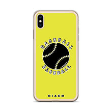 Load image into Gallery viewer, Baseball iPhone Case (Yellow 3)