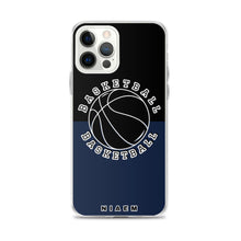 Load image into Gallery viewer, Basketball iPhone Case (Black &amp; Navy)
