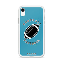 Load image into Gallery viewer, American Football iPhone Case (blue)