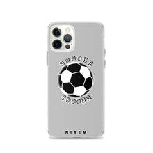 Load image into Gallery viewer, Soccer iPhone Case (Grey 2)