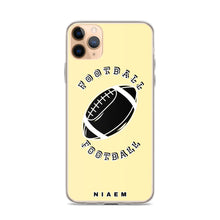 Load image into Gallery viewer, American Football iPhone Case (Yellow 2)