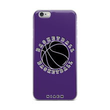 Load image into Gallery viewer, Basketball iPhone Case (Purple)