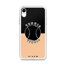 Load image into Gallery viewer, Tennis iPhone Case (Black &amp; Nude 1)