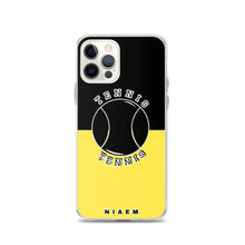 Load image into Gallery viewer, Tennis iPhone Case (Black &amp; Yellow 1)