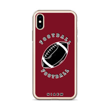 Load image into Gallery viewer, American Football iPhone Case (Red 2)
