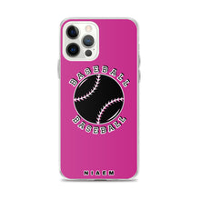 Load image into Gallery viewer, Baseball iPhone Case (Pink)